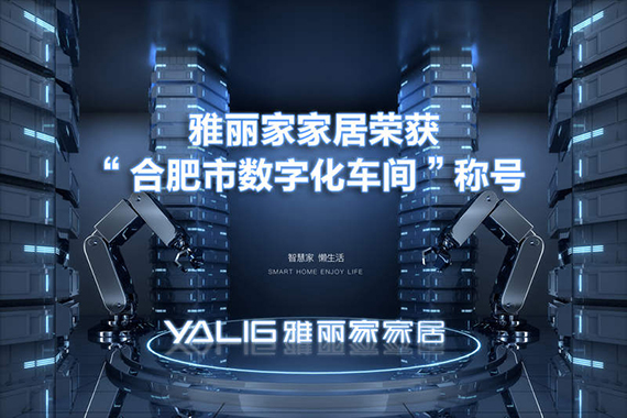 雅麗家榮獲“2021年合肥市數字化車(chē)間”稱(chēng)號
