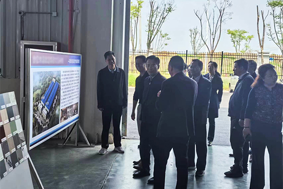 熱烈歡迎淮南市市長(cháng)張志強蒞臨雅麗家視察指導工作